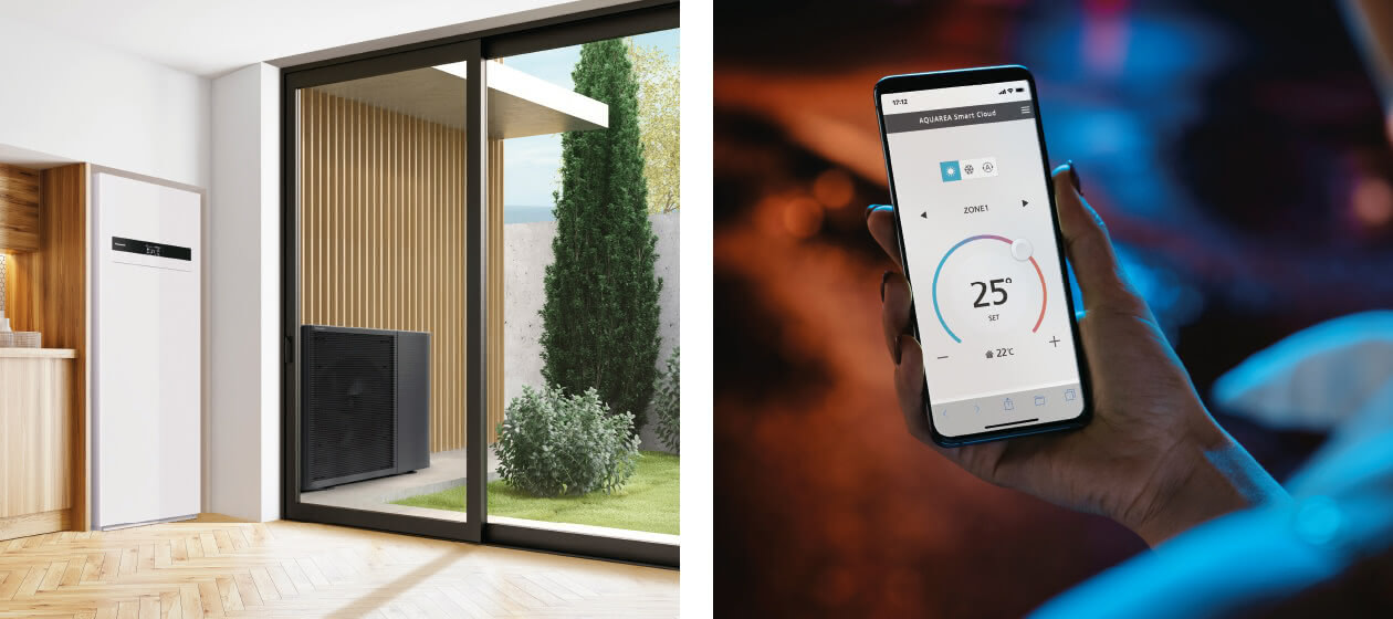 Panasonic Aquarea M-Serie, Panasonic Comfort Cloud App