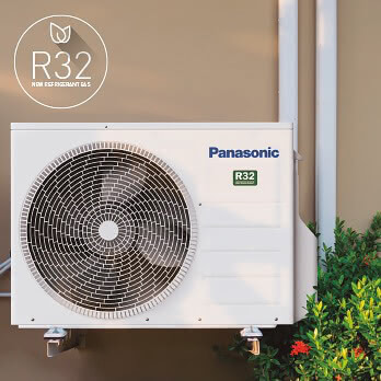 Panasonic Etherea, Grafik (Umweltverträgliches Kältemittel R32)