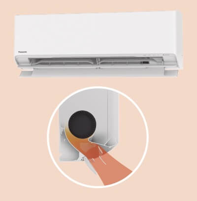 Panasonic Etherea, Grafik (Wohlige Wärme im Heizbetrieb)