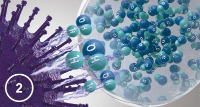 Panasonic nanoe™ X, Ein natürlicher Prozess, Abbildung 2