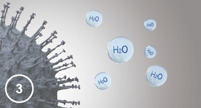 Panasonic nanoe™ X, Ein natürlicher Prozess, Abbildung 3