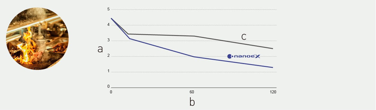 Panasonic nanoe™ X, BBQ-Geruch