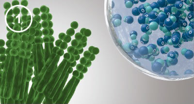 Panasonic nanoe™ X, Wie nanoe™ X funktioniert, Abbildung 1