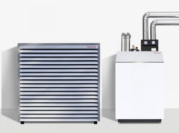 Weishaupt Luft/Wasser-Wärmepumpe Biblock® WBB